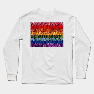 Gilbert Baker Pride Flag Long Sleeve T-Shirt